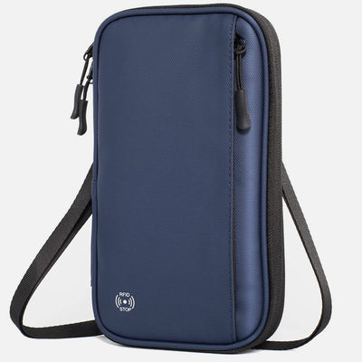 Multifunctional Passport Holder For Travel Portable Organize Storage Wallet - DarkBlue - image 1