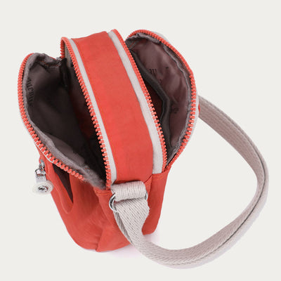 Mini Corssbody Bag Waterproof Nylon Solid Color Simple Shopping Bag
