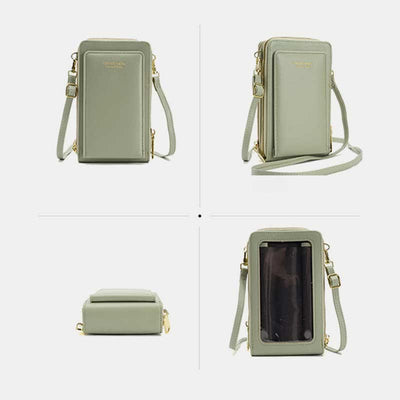 Small Crossbody Bag Touch Screen Cell Phone Purse for Women