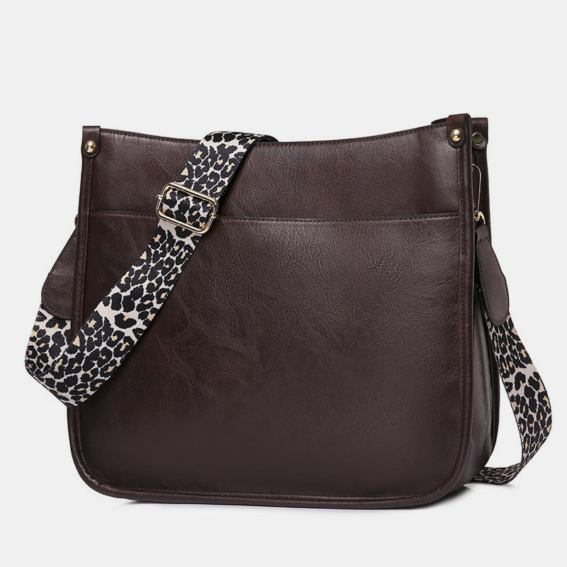 Vintage Crossbody Bag for Women Lightweight Waterproof Casual Shoulder Bag