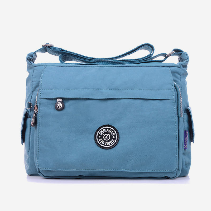 Large Capacity Waterproof Nylon Crossbody Bag