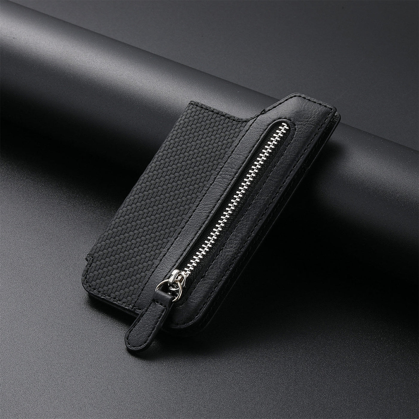 Wallet For Phone Creative Stick Clamshell Style Back Card Holder