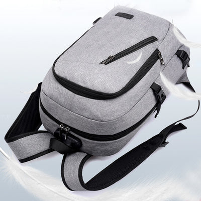 Anti-theft Travel Business Backpack with Lock and USB Charging Port