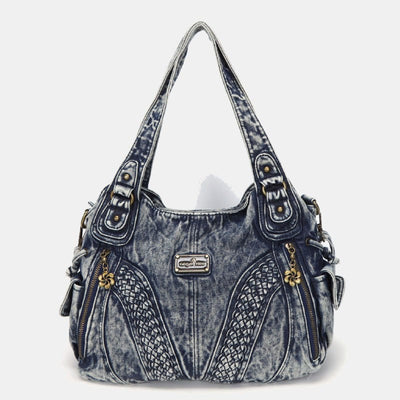 Women's Solid Color Hobo Bag