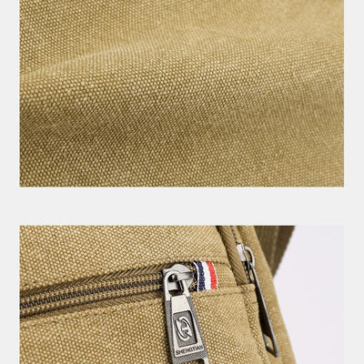 Vintage Large Capacity Canvas Messenger Bag