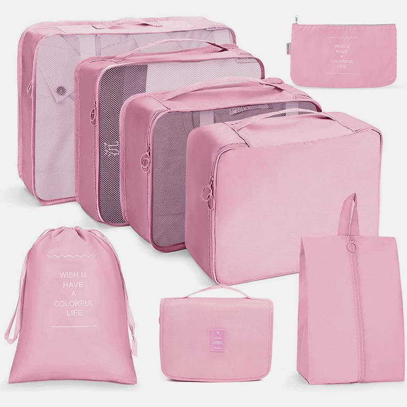 Storage Bag For Travel Clothes Folding Bundle Pocket Wash Bag