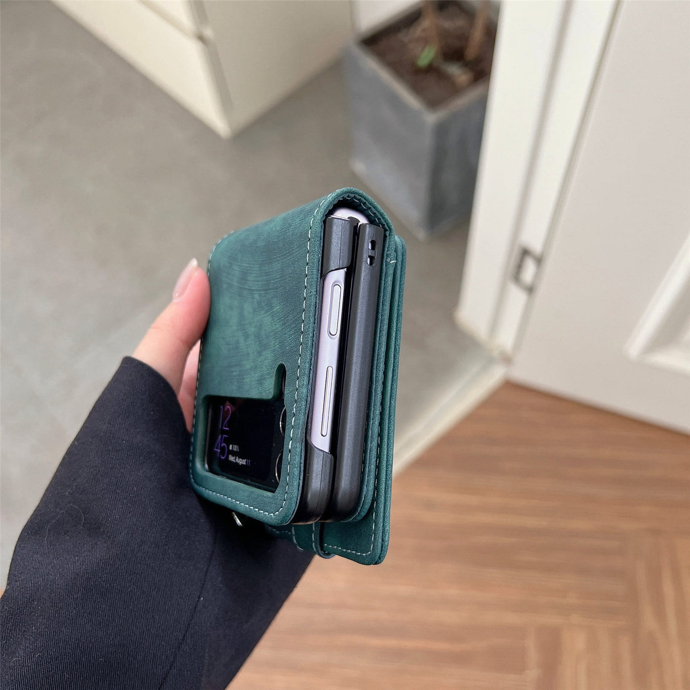 Phone Case For Z Flip 6 / Z Flip 5 2-In-1 Detachable Samll Wallet