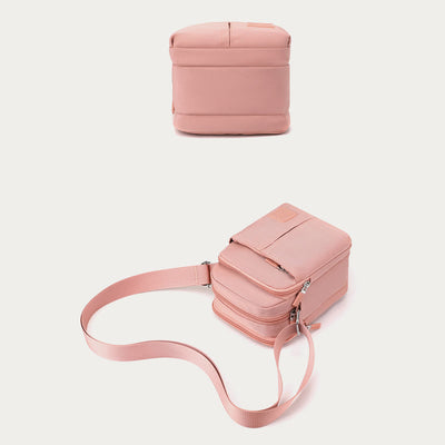 Small Crossbody Bag Adjustable Wide Strap Water Resistant Trendy Purse