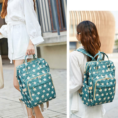 Diaper Bag Backpack Multifunction Waterproof Stylish Baby Backpack Mommy Bag