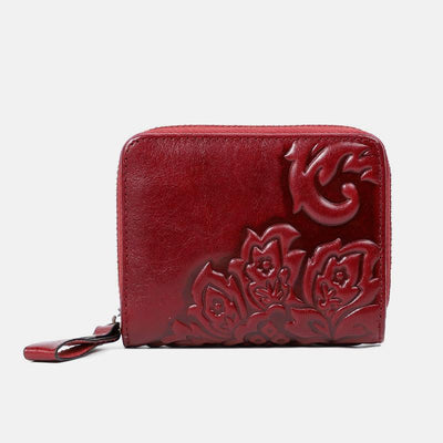 Multifunctional Retro Genuine Leather Coin Purse