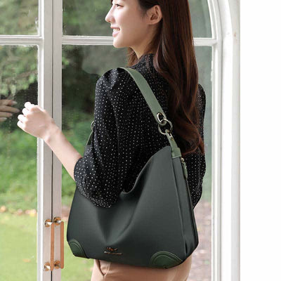 Handbags for Women Waterproof Hobo Tote Bucket Purses with Crossbody Strap