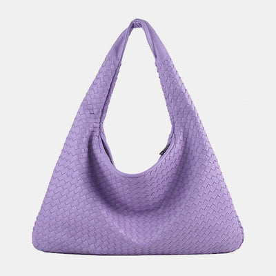 Shoulder Bag For Women Solid Color Large Capacity Minimalist Casual Handbag