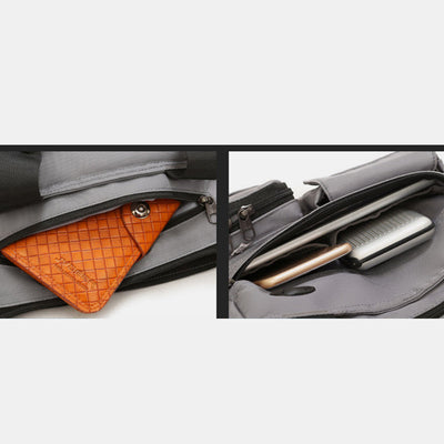 Multifunctional Water-resistant Scalable Handbag-Backpack