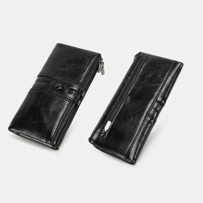 Multi-Slot RFID Vintage Long Purse
