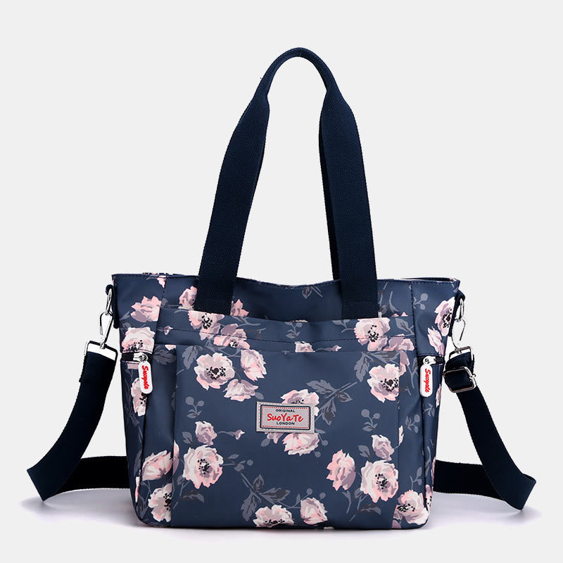 Women Lightweight Waterproof Handbag Multi-Pocket Crossbody Shoulder Bag Purses
