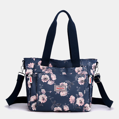 Women Lightweight Waterproof Handbag Multi-Pocket Crossbody Shoulder Bag Purses