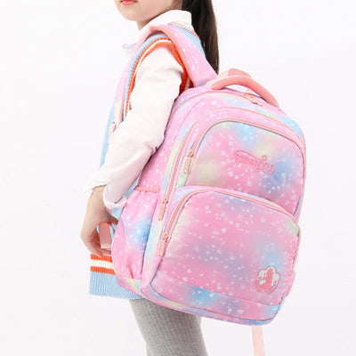 Durable Nylon School Backpack Rolling Wheel School Bag For Kids