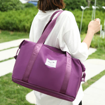 Travel Duffel Bag Sports Tote Gym Bag Shoulder Weekender Overnight Bag