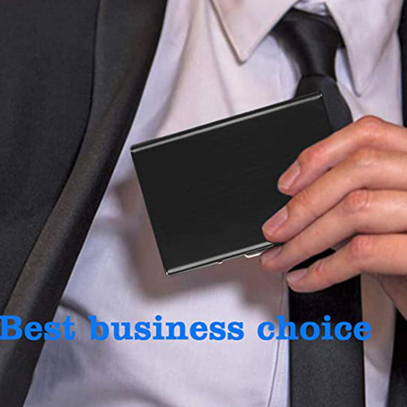 RFID Stainless Steel Slim Credit Card Holder