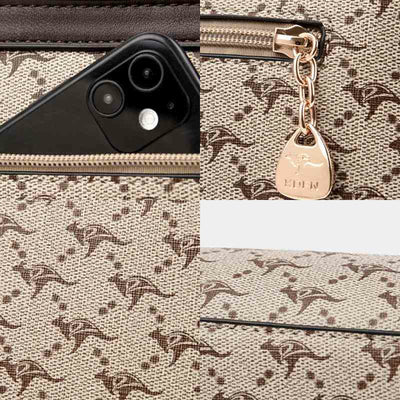 Leather Crossbody Bag for Women Casual Small Trendy Shoulder Purses