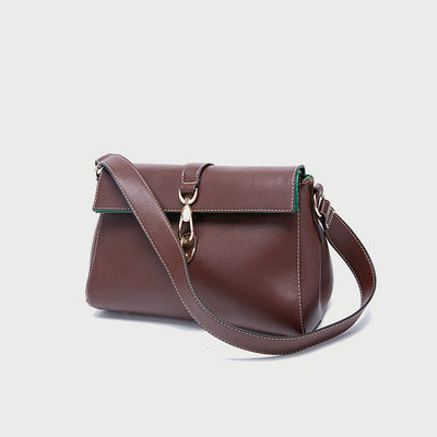 Fashion Leather Handbag for Women Small Casual Shoulder Bag Satchel