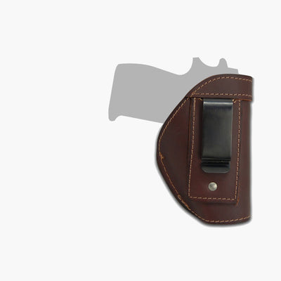 Small Leather Holster For Men Women Inside Waistband Cosplay Prop