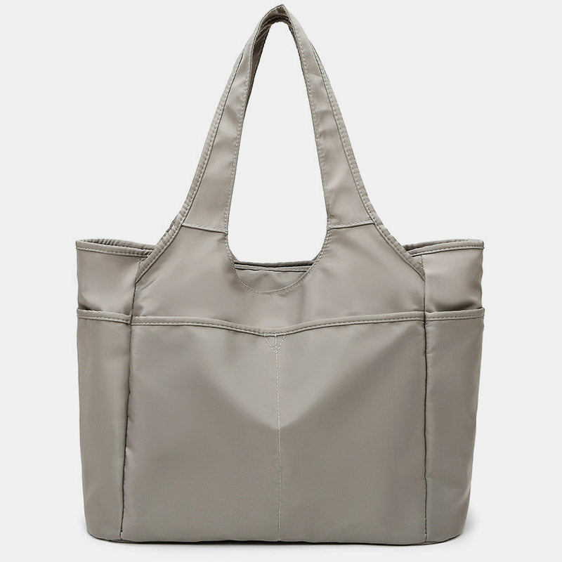 Large Capacity Tote Handbag for Women Multi-Pocket Casual Sport Shoulder Bag