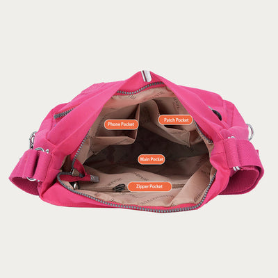 Multifunctional Lightweight Waterproof Casual Crossbody Bag Backpack
