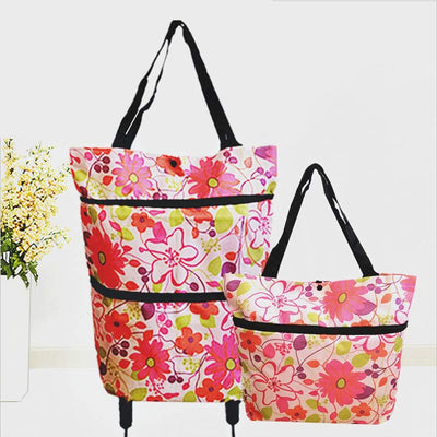 Large Capacity Expandable Foldable Trolley Bag