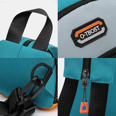 Mini Shoulder Backpack Colorblock Crossbody Sling Bag Daypack for Women Men