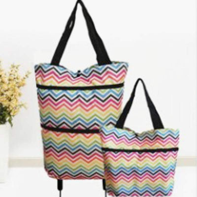 Large Capacity Expandable Foldable Trolley Bag