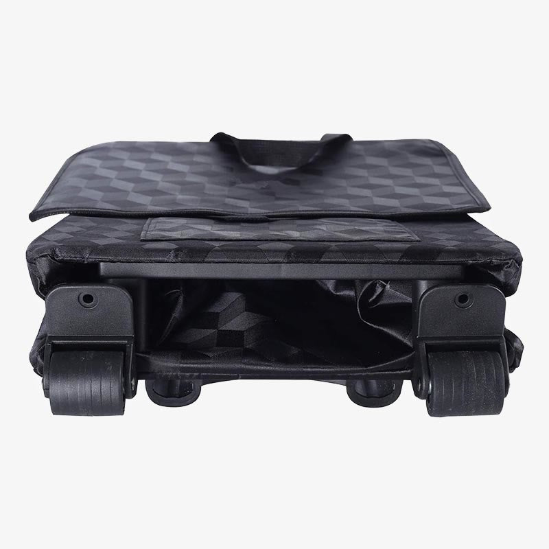 Foldable Shopping Cart For Short Travel Portable Pull Rod Bag