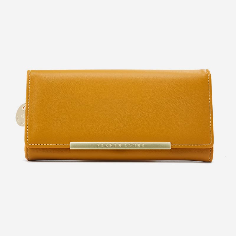 Credit Card Holder Bifold Clutch Wallet for Women Large Capacity Long Purse
