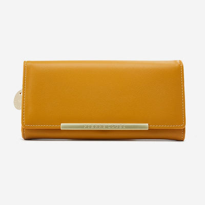 Credit Card Holder Bifold Clutch Wallet for Women Large Capacity Long Purse
