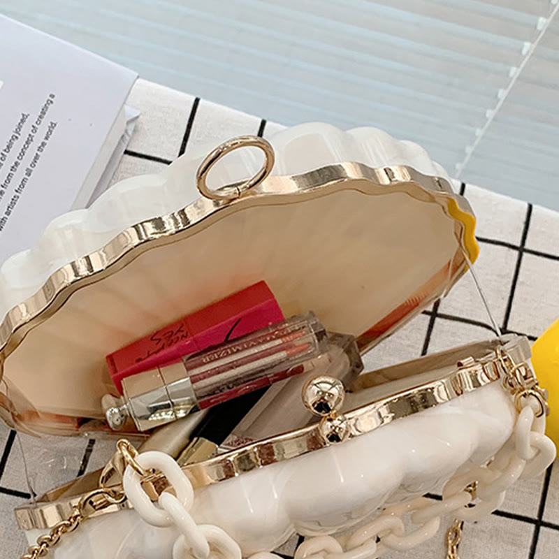 Crossbody Bag For Women Light Color Lovely Acrylic Chain Bag