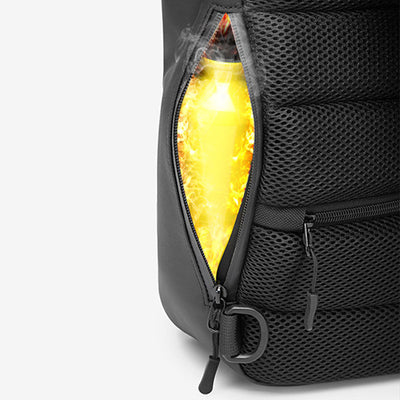 Water-Resistant Sling Bag With USB Charging Port