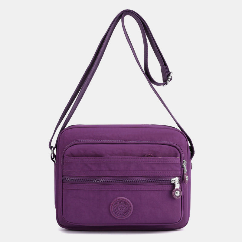Multi-Pocket Lightly Design Casual Crossbody Bag