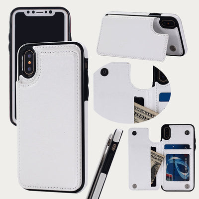 Phone Case For iPhone 13/14 Samsung S22/S20 Magnetic Wallet Case