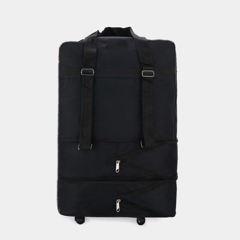 Expandable Spinner Wheel Travel Rolling Tote Luggage Bag Duffel Bag