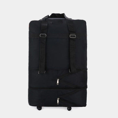 Expandable Spinner Wheel Travel Rolling Tote Luggage Bag Duffel Bag