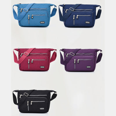 Waterproof Lightweight Casual Nylon Shoulder Purse Crossbody Bag for Women