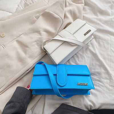 Shoulder Bag For Women Solid Color Square Elegant Dating Bag