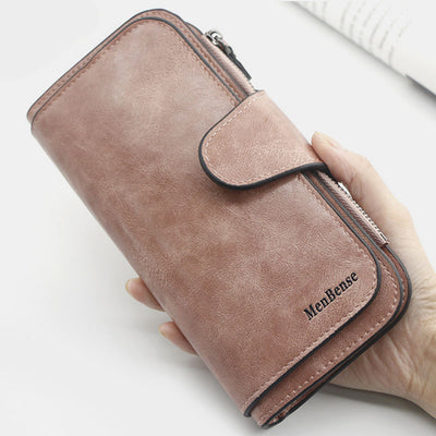Multifunctional Vintage Large Capacity Long Wallet