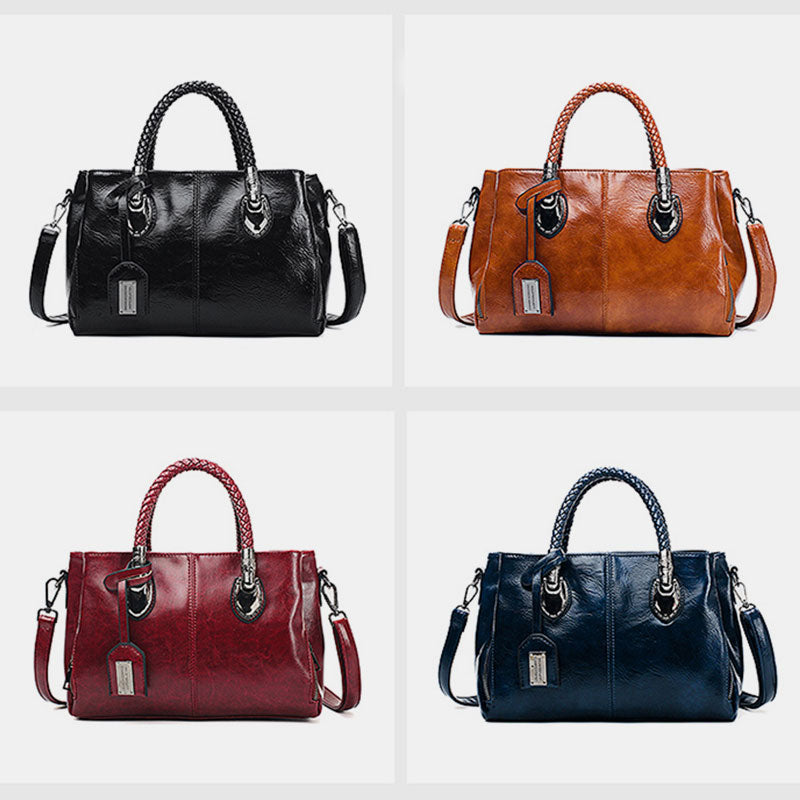 Classical Retro Multi-Pocket Handbag