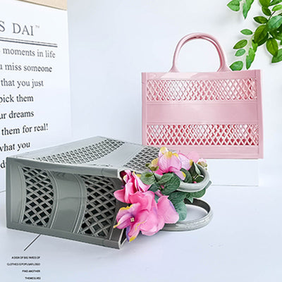 Large Capacity PVC Beach Bag Tote Handbag for Storage Holiday