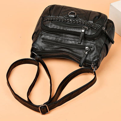 Crossbody Bag For Women Twist Design Plain Color Classic Purse