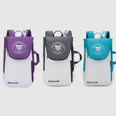 Tennis Racket Bag For Teens Waterproof Multi Functional Folding Backpack