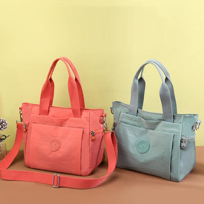 Women Lightweight Waterproof Handbag Multi-Pocket Crossbody Shoulder Bag Purses