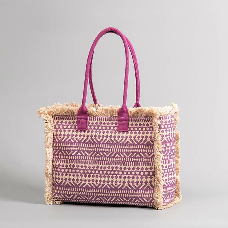 Tote Bag for Women Large Capacity Priting Bohemian Shoulder Bag