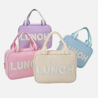 Waterproof Nylon Insulated Lunch Bag Child Portable Ice Bag